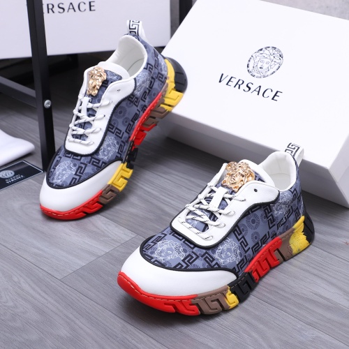 Versace Casual Shoes For Men #1221316 $72.00 USD, Wholesale Replica Versace Casual Shoes