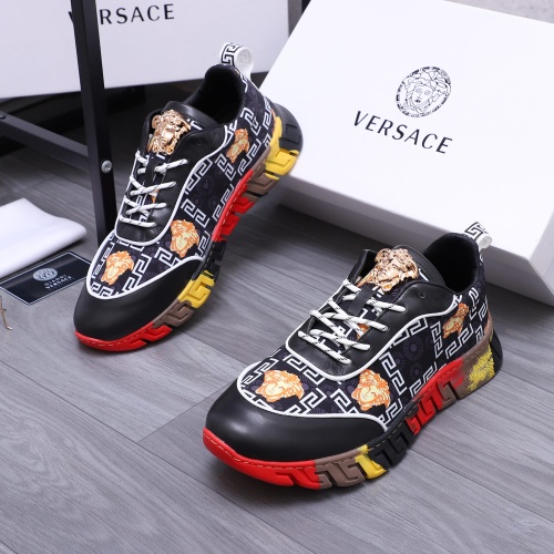 Versace Casual Shoes For Men #1221318 $72.00 USD, Wholesale Replica Versace Casual Shoes