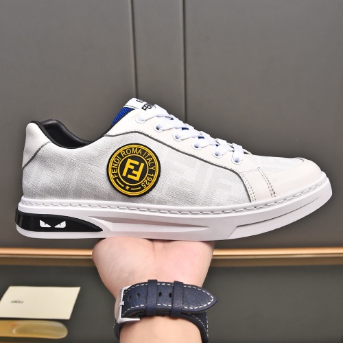 Replica Fendi Casual Shoes For Men #1221409 $76.00 USD for Wholesale