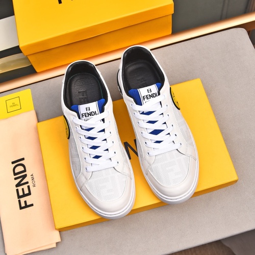 Replica Fendi Casual Shoes For Men #1221409 $76.00 USD for Wholesale