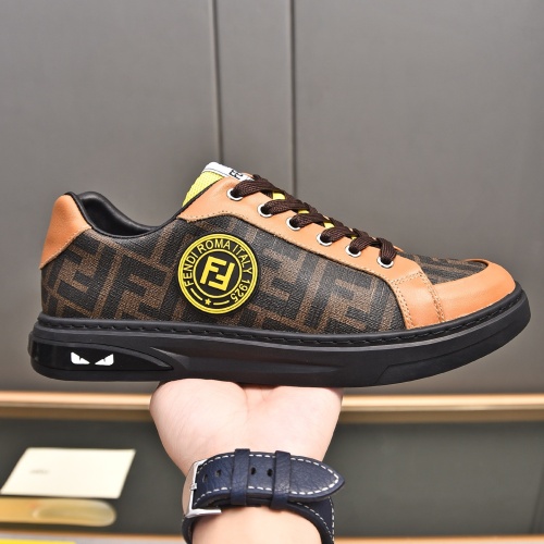 Replica Fendi Casual Shoes For Men #1221410 $76.00 USD for Wholesale