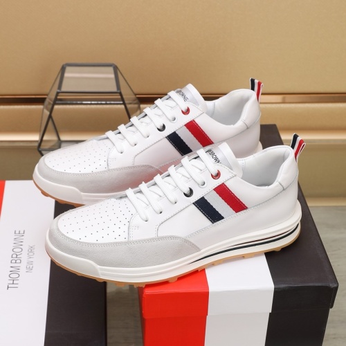 Replica Thom Browne TB Casual Shoes For Men #1221439 $92.00 USD for Wholesale