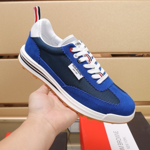 Replica Thom Browne TB Casual Shoes For Men #1221443 $92.00 USD for Wholesale