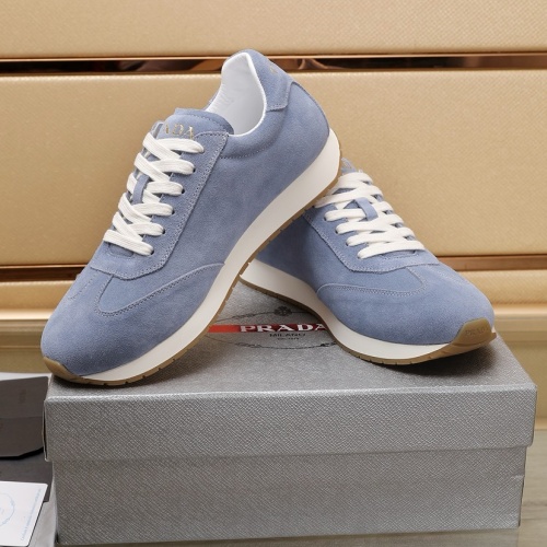 Replica Prada Casual Shoes For Men #1221471 $118.00 USD for Wholesale