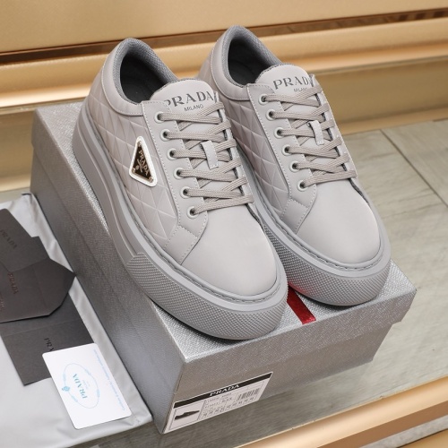 Replica Prada Casual Shoes For Men #1221476 $118.00 USD for Wholesale