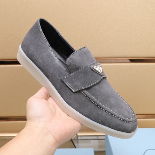 Replica Prada Casual Shoes For Men #1221490 $92.00 USD for Wholesale