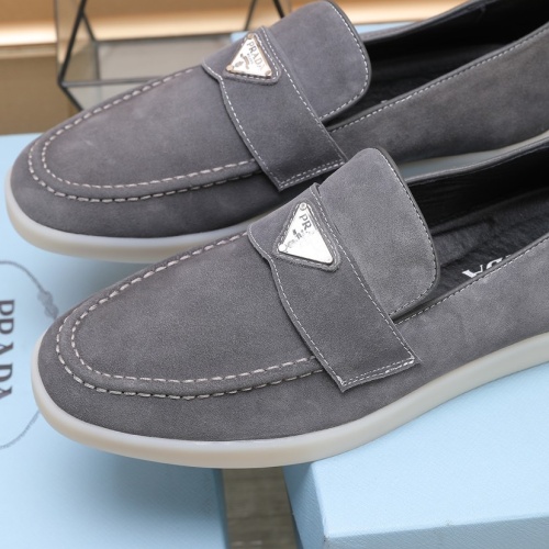 Replica Prada Casual Shoes For Men #1221490 $92.00 USD for Wholesale