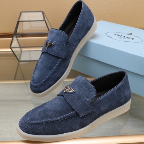 Prada Casual Shoes For Men #1221491 $92.00 USD, Wholesale Replica Prada Casual Shoes