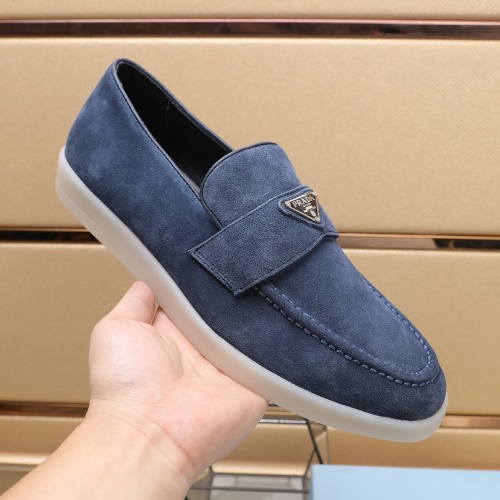 Replica Prada Casual Shoes For Men #1221491 $92.00 USD for Wholesale