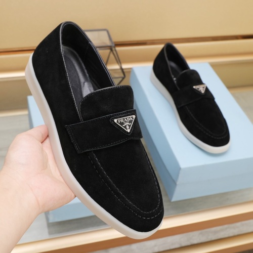 Replica Prada Casual Shoes For Men #1221492 $92.00 USD for Wholesale