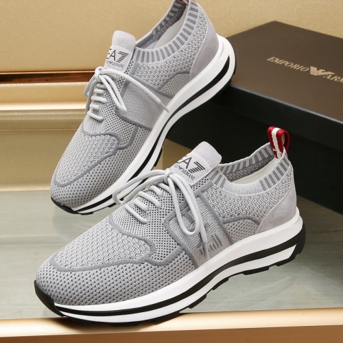 Armani Casual Shoes For Men #1221505 $88.00 USD, Wholesale Replica Armani Casual Shoes