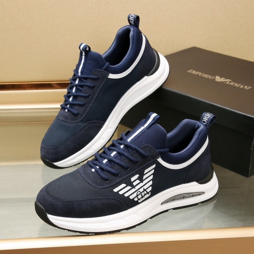 Armani Casual Shoes For Men #1221508 $88.00 USD, Wholesale Replica Armani Casual Shoes