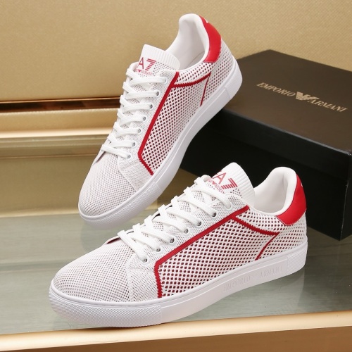 Armani Casual Shoes For Men #1221520 $85.00 USD, Wholesale Replica Armani Casual Shoes