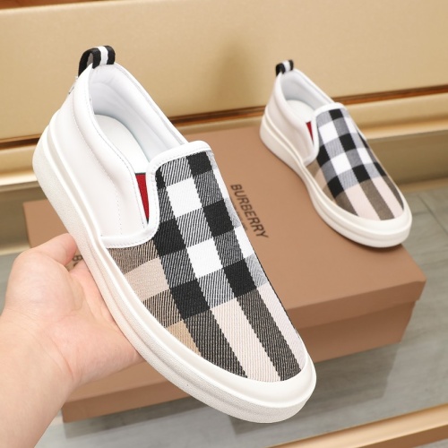 Replica Burberry Casual Shoes For Men #1221567 $85.00 USD for Wholesale