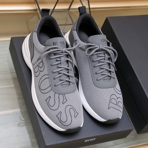 Replica Boss Casual Shoes For Men #1221571 $85.00 USD for Wholesale