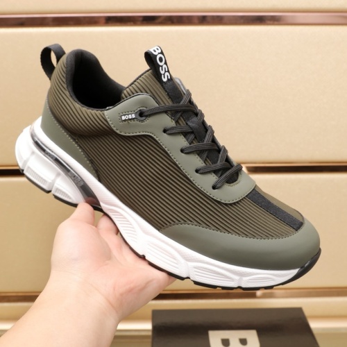 Replica Boss Casual Shoes For Men #1221595 $96.00 USD for Wholesale