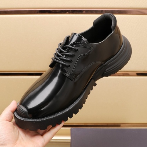 Replica Christian Dior Leather Shoes For Men #1221615 $112.00 USD for Wholesale