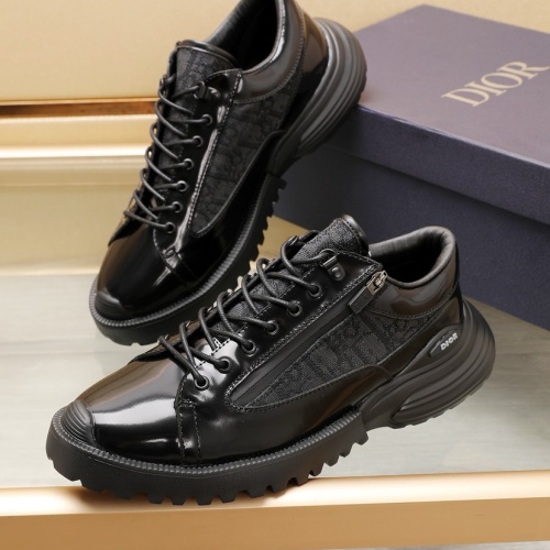 Christian Dior Leather Shoes For Men #1221616 $115.00 USD, Wholesale Replica Christian Dior Leather Shoes