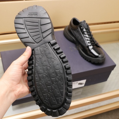 Replica Christian Dior Leather Shoes For Men #1221616 $115.00 USD for Wholesale