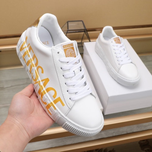 Replica Versace Casual Shoes For Men #1221624 $92.00 USD for Wholesale