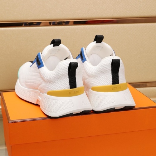 Replica Hermes Casual Shoes For Men #1221625 $112.00 USD for Wholesale