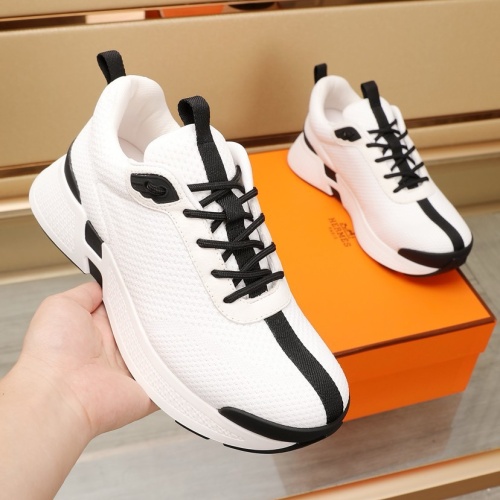 Replica Hermes Casual Shoes For Men #1221627 $112.00 USD for Wholesale