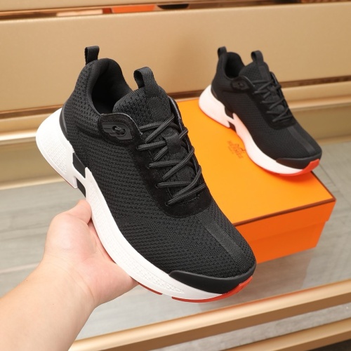 Replica Hermes Casual Shoes For Men #1221631 $112.00 USD for Wholesale