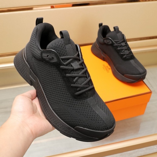 Replica Hermes Casual Shoes For Men #1221632 $112.00 USD for Wholesale