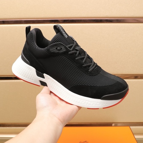 Replica Hermes Casual Shoes For Men #1221647 $130.00 USD for Wholesale