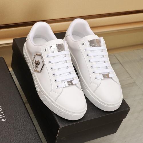 Replica Philipp Plein PP Casual Shoes For Men #1221653 $88.00 USD for Wholesale