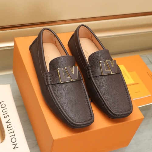 Louis Vuitton LV Oxfords Shoes For Men #1221709 $125.00 USD, Wholesale Replica Louis Vuitton LV Oxfords Shoes