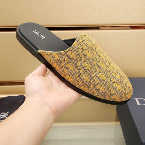 Replica Christian Dior Slippers For Men #1221722 $76.00 USD for Wholesale