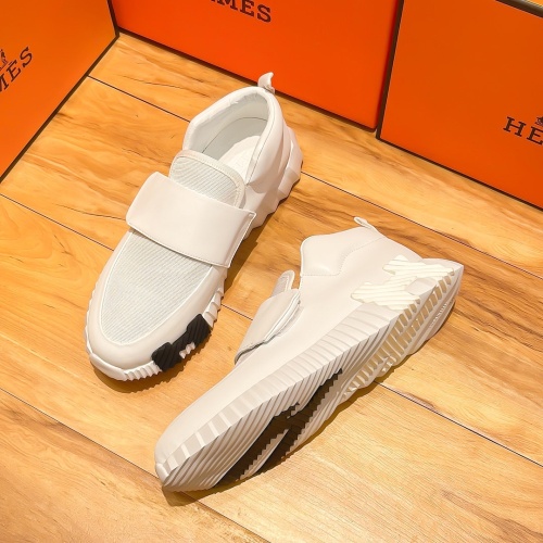 Replica Hermes Casual Shoes For Men #1221728 $72.00 USD for Wholesale