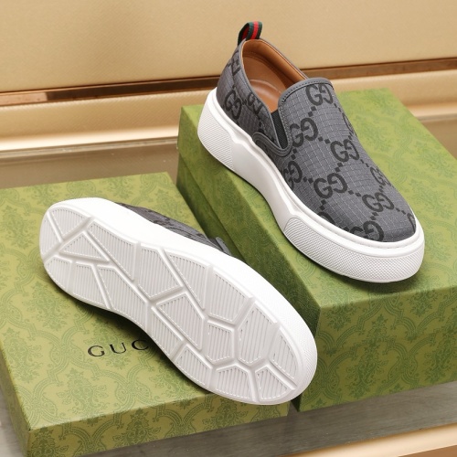 Replica Gucci Casual Shoes For Men #1221731 $76.00 USD for Wholesale