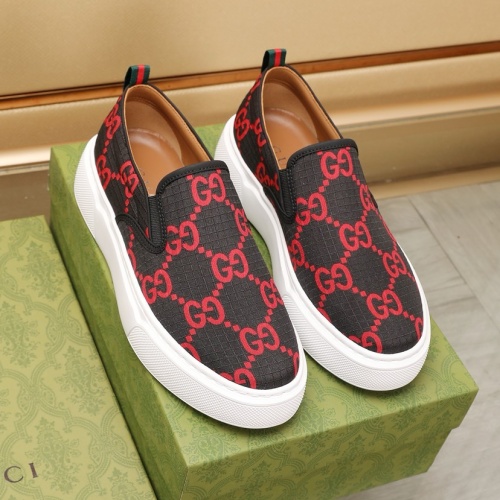 Replica Gucci Casual Shoes For Men #1221734 $76.00 USD for Wholesale