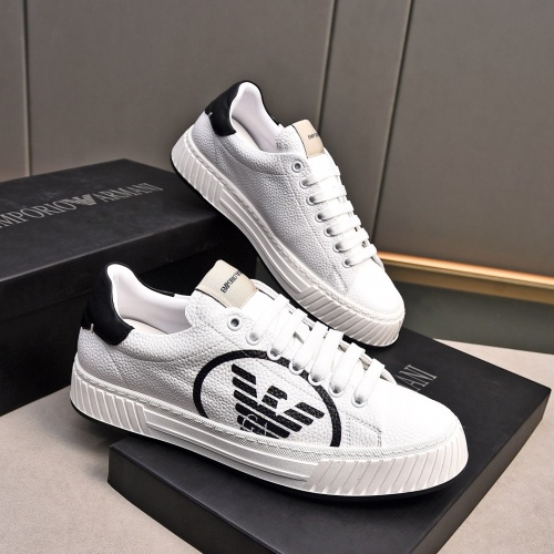 Armani Casual Shoes For Men #1221741 $76.00 USD, Wholesale Replica Armani Casual Shoes