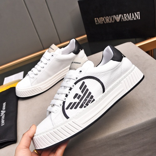 Replica Armani Casual Shoes For Men #1221741 $76.00 USD for Wholesale