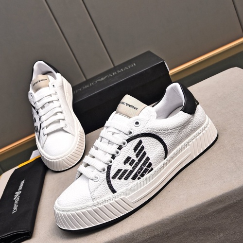 Replica Armani Casual Shoes For Men #1221741 $76.00 USD for Wholesale