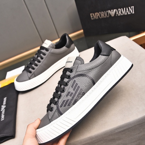 Replica Armani Casual Shoes For Men #1221742 $76.00 USD for Wholesale