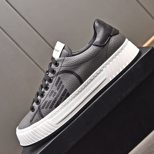 Replica Armani Casual Shoes For Men #1221742 $76.00 USD for Wholesale