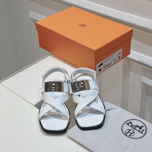 Replica Hermes Sandal For Women #1221748 $112.00 USD for Wholesale