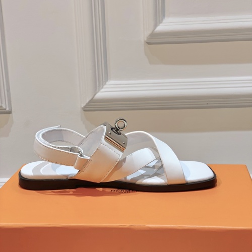 Replica Hermes Sandal For Women #1221748 $112.00 USD for Wholesale