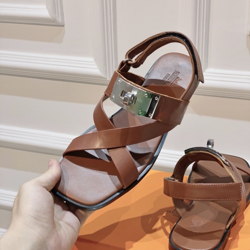 Replica Hermes Sandal For Women #1221749 $112.00 USD for Wholesale