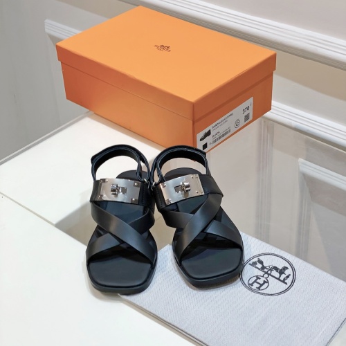 Replica Hermes Sandal For Women #1221750 $112.00 USD for Wholesale