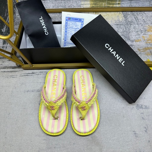 Chanel Slippers For Women #1221751 $88.00 USD, Wholesale Replica Chanel Slippers