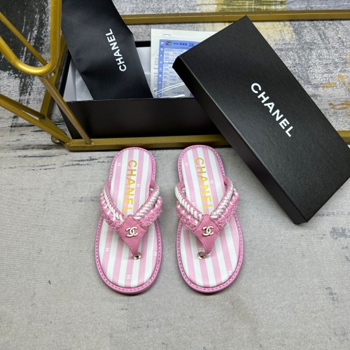 Chanel Slippers For Women #1221752 $88.00 USD, Wholesale Replica Chanel Slippers