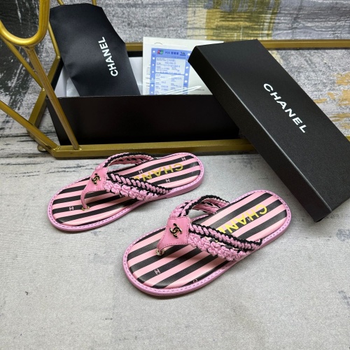 Replica Chanel Slippers For Women #1221753 $88.00 USD for Wholesale