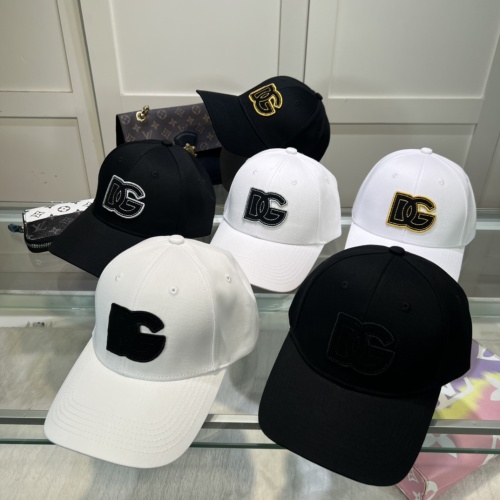 Replica Dolce & Gabbana Caps #1221806 $25.00 USD for Wholesale