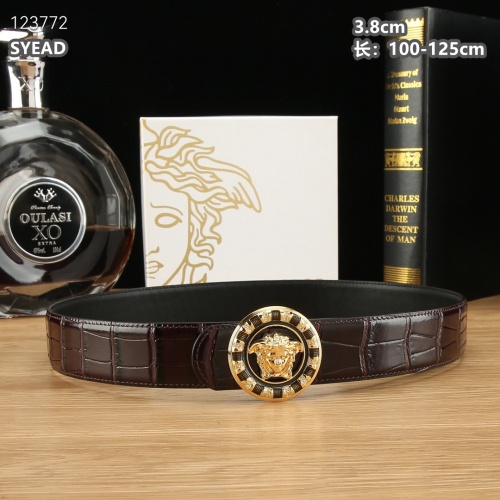 Replica Versace AAA Quality Belts For Men #1221828 $56.00 USD for Wholesale