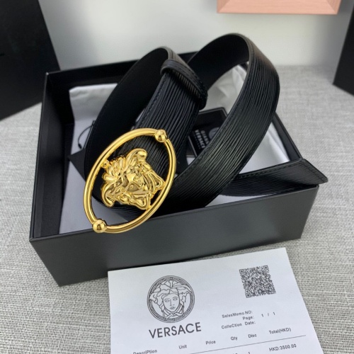 Replica Versace AAA Quality Belts For Men #1221863 $68.00 USD for Wholesale